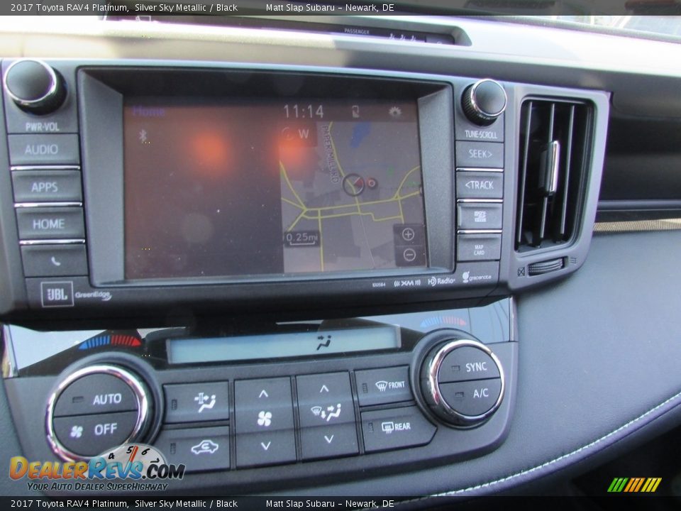 2017 Toyota RAV4 Platinum Silver Sky Metallic / Black Photo #26