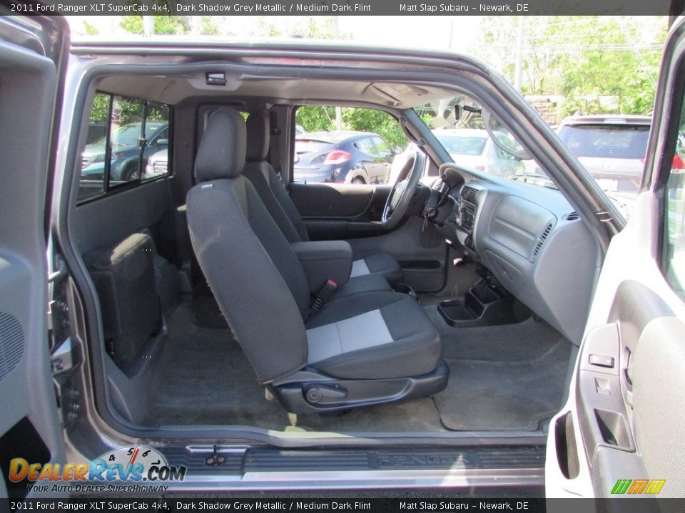 2011 Ford Ranger XLT SuperCab 4x4 Dark Shadow Grey Metallic / Medium Dark Flint Photo #20
