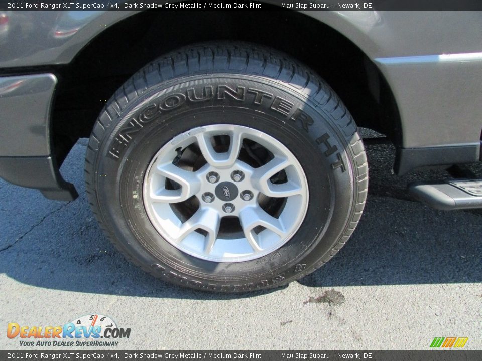 2011 Ford Ranger XLT SuperCab 4x4 Dark Shadow Grey Metallic / Medium Dark Flint Photo #21