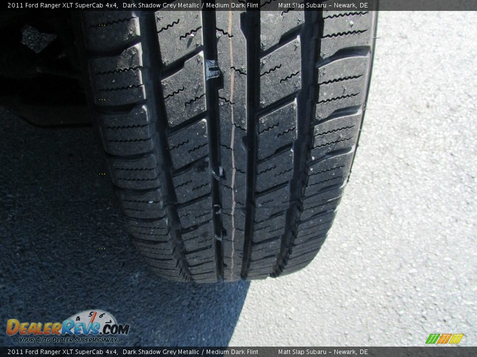 2011 Ford Ranger XLT SuperCab 4x4 Dark Shadow Grey Metallic / Medium Dark Flint Photo #22