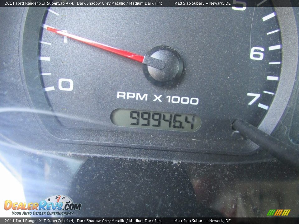 2011 Ford Ranger XLT SuperCab 4x4 Dark Shadow Grey Metallic / Medium Dark Flint Photo #27