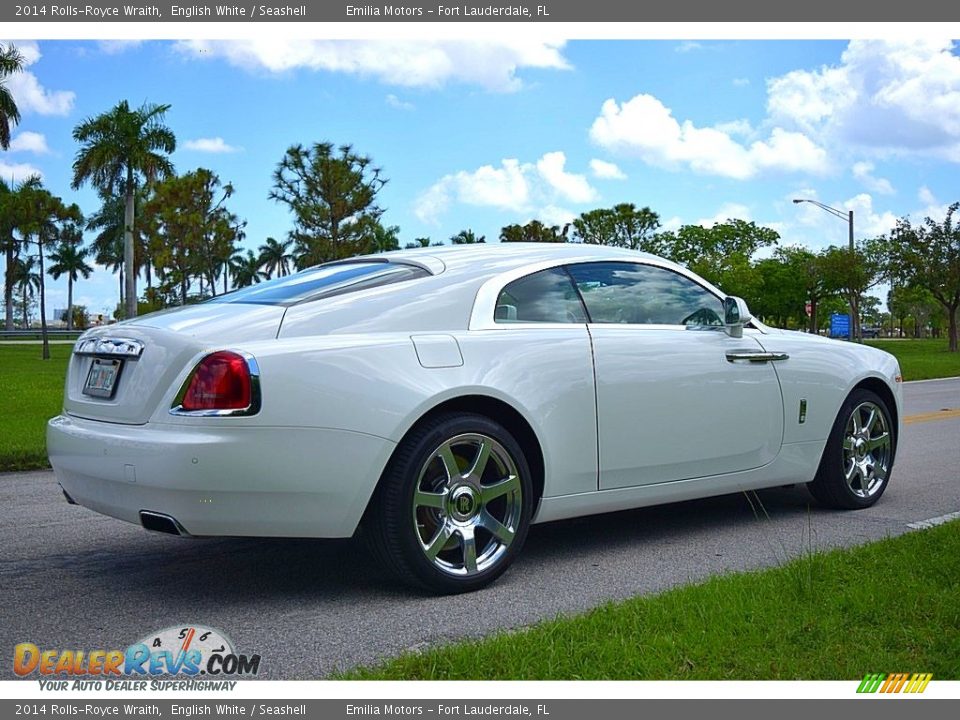 English White 2014 Rolls-Royce Wraith  Photo #3