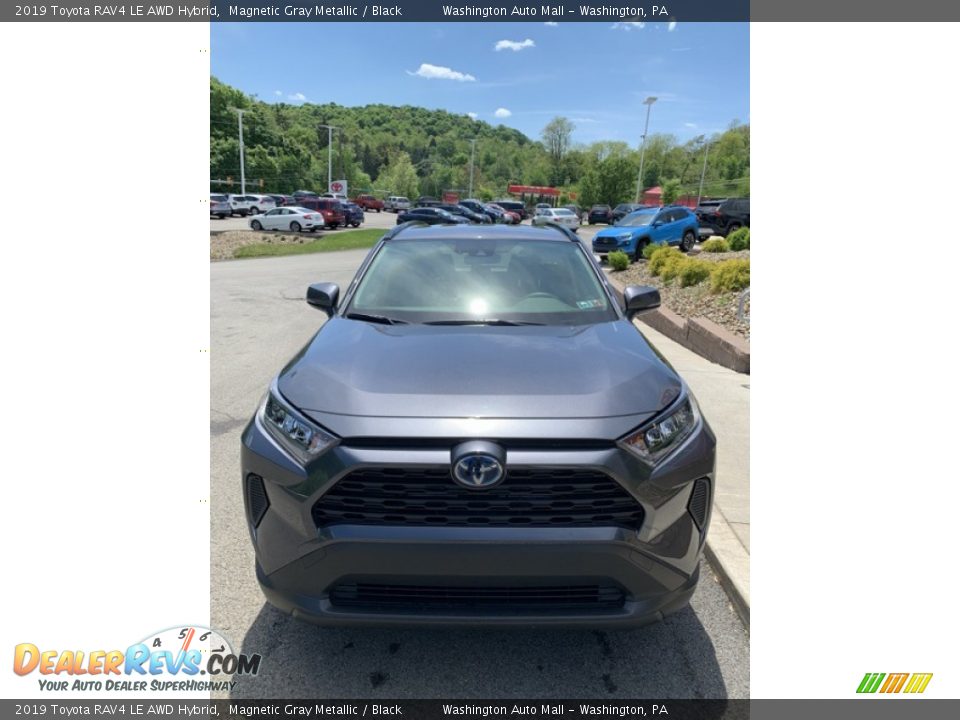 2019 Toyota RAV4 LE AWD Hybrid Magnetic Gray Metallic / Black Photo #2