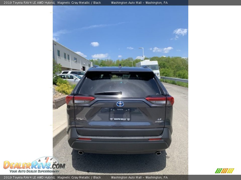 2019 Toyota RAV4 LE AWD Hybrid Magnetic Gray Metallic / Black Photo #5
