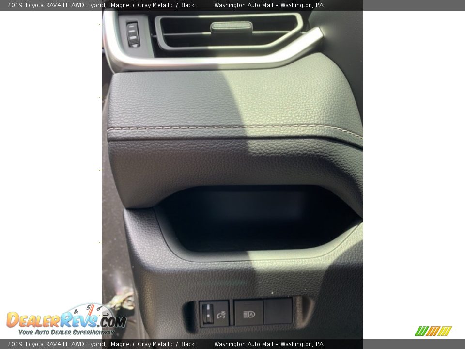 2019 Toyota RAV4 LE AWD Hybrid Magnetic Gray Metallic / Black Photo #10