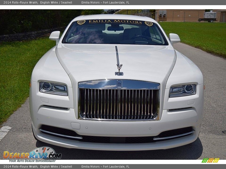 English White 2014 Rolls-Royce Wraith  Photo #16