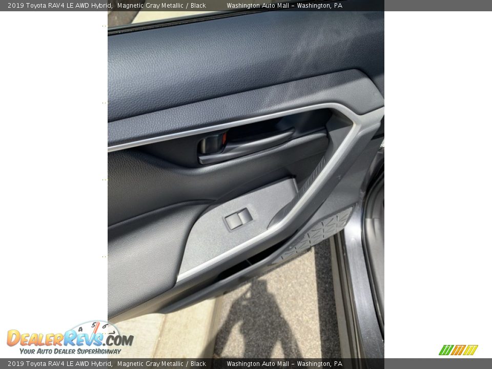2019 Toyota RAV4 LE AWD Hybrid Magnetic Gray Metallic / Black Photo #16