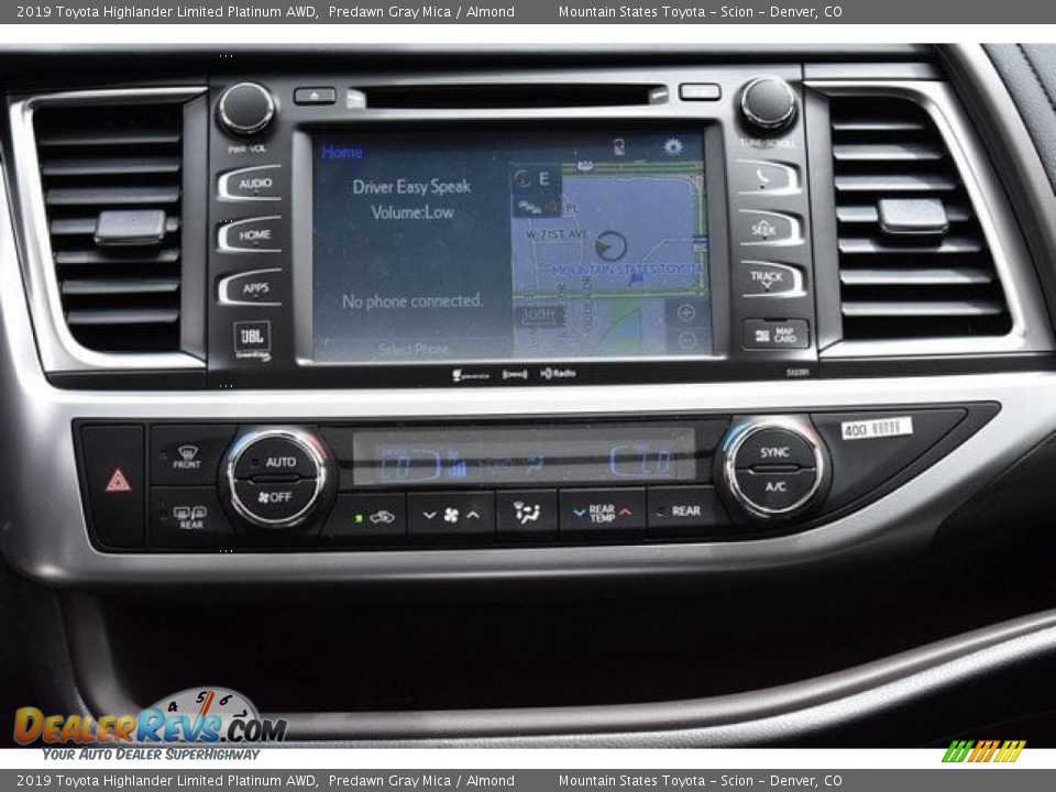 2019 Toyota Highlander Limited Platinum AWD Predawn Gray Mica / Almond Photo #9