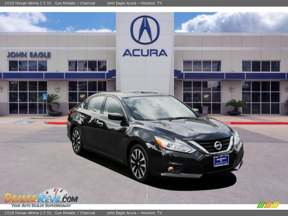 2018 Nissan Altima 2.5 SV Gun Metallic / Charcoal Photo #1