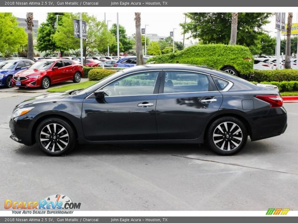 2018 Nissan Altima 2.5 SV Gun Metallic / Charcoal Photo #4