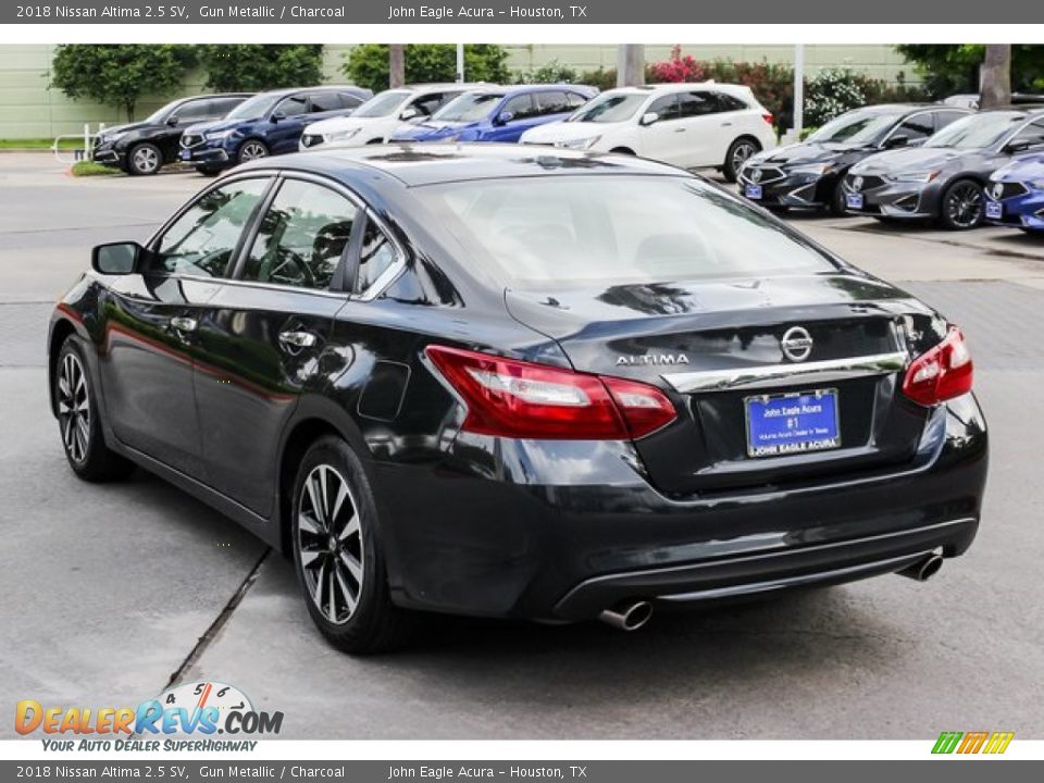 2018 Nissan Altima 2.5 SV Gun Metallic / Charcoal Photo #5
