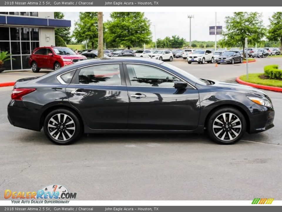 2018 Nissan Altima 2.5 SV Gun Metallic / Charcoal Photo #8