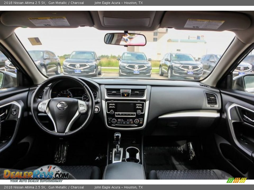 2018 Nissan Altima 2.5 SV Gun Metallic / Charcoal Photo #9