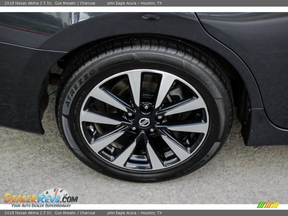 2018 Nissan Altima 2.5 SV Gun Metallic / Charcoal Photo #11