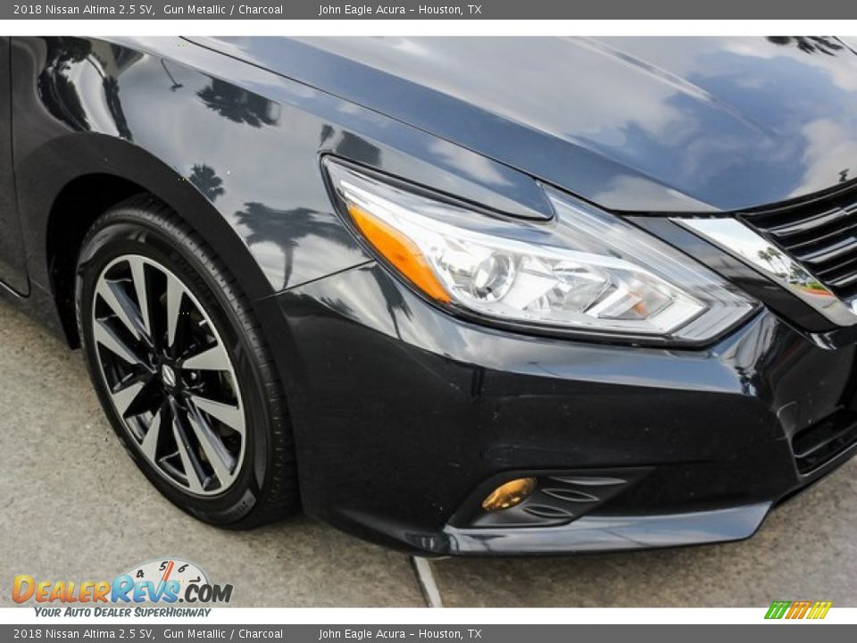 2018 Nissan Altima 2.5 SV Gun Metallic / Charcoal Photo #12