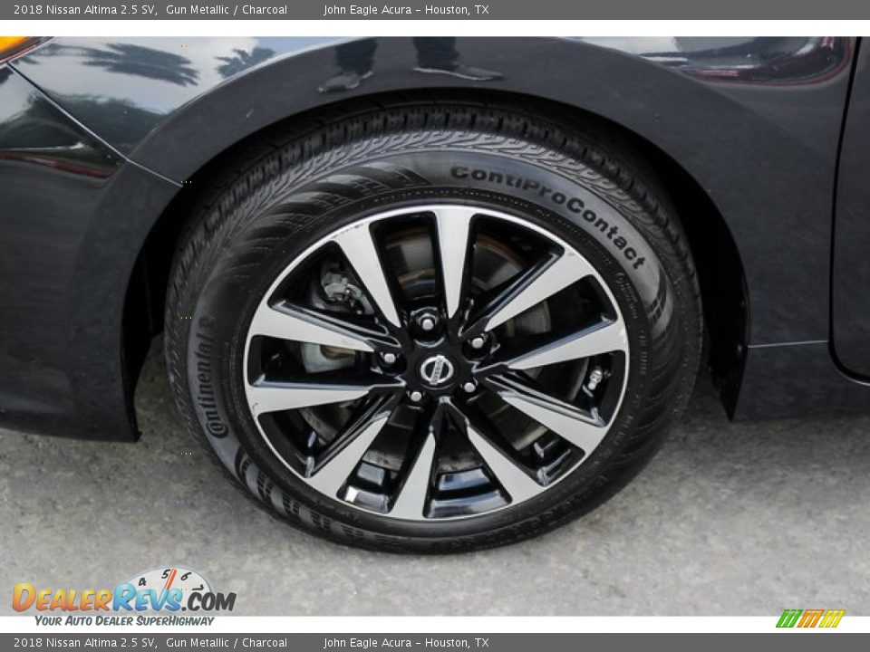 2018 Nissan Altima 2.5 SV Gun Metallic / Charcoal Photo #14