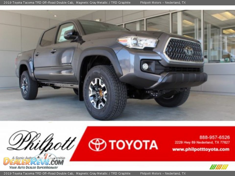 2019 Toyota Tacoma TRD Off-Road Double Cab Magnetic Gray Metallic / TRD Graphite Photo #1