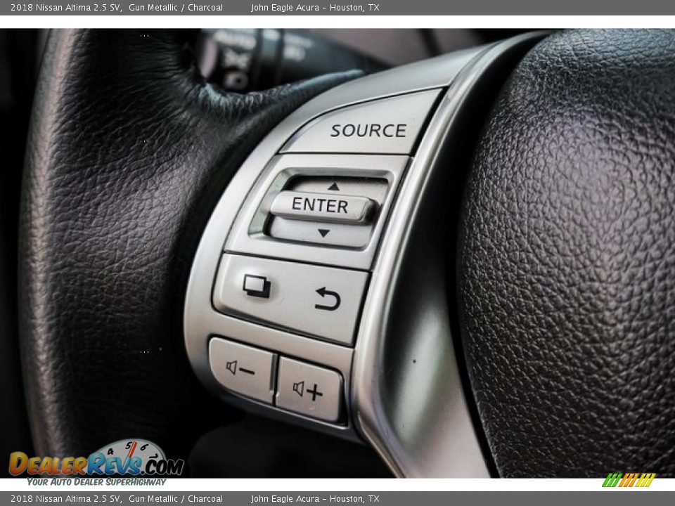 2018 Nissan Altima 2.5 SV Gun Metallic / Charcoal Photo #34