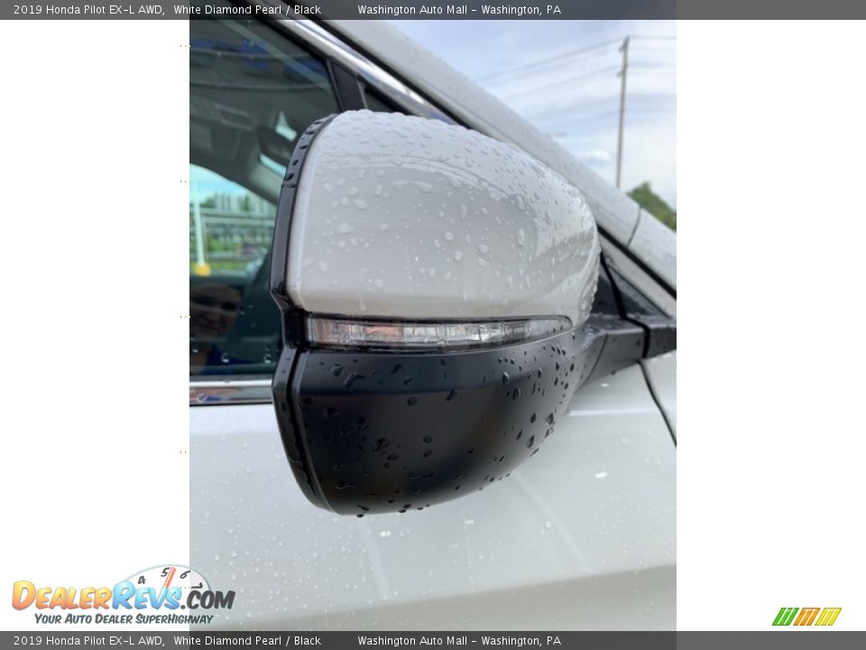 2019 Honda Pilot EX-L AWD White Diamond Pearl / Black Photo #34