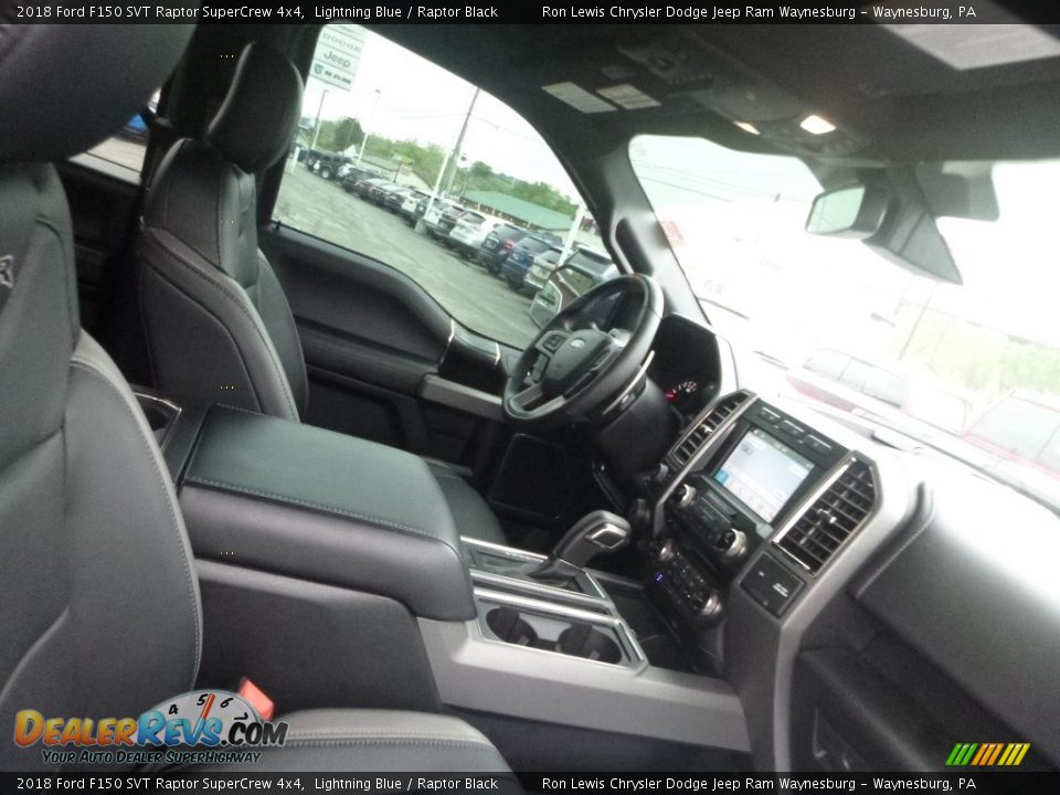 2018 Ford F150 SVT Raptor SuperCrew 4x4 Lightning Blue / Raptor Black Photo #10