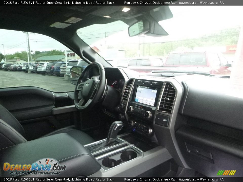 2018 Ford F150 SVT Raptor SuperCrew 4x4 Lightning Blue / Raptor Black Photo #11