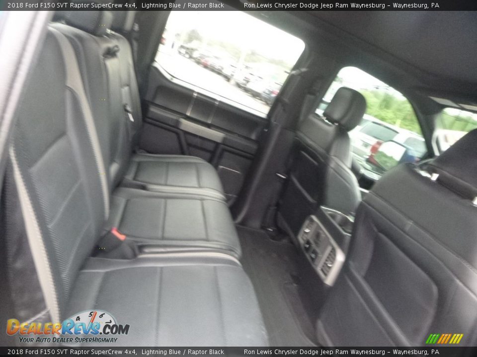 2018 Ford F150 SVT Raptor SuperCrew 4x4 Lightning Blue / Raptor Black Photo #12