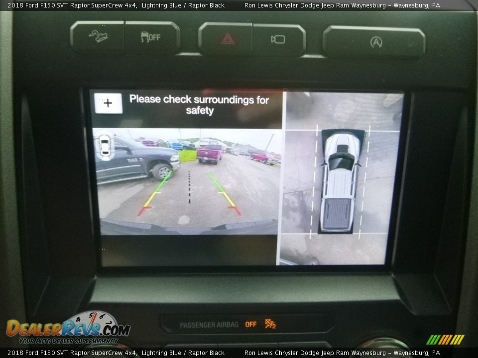 2018 Ford F150 SVT Raptor SuperCrew 4x4 Lightning Blue / Raptor Black Photo #18