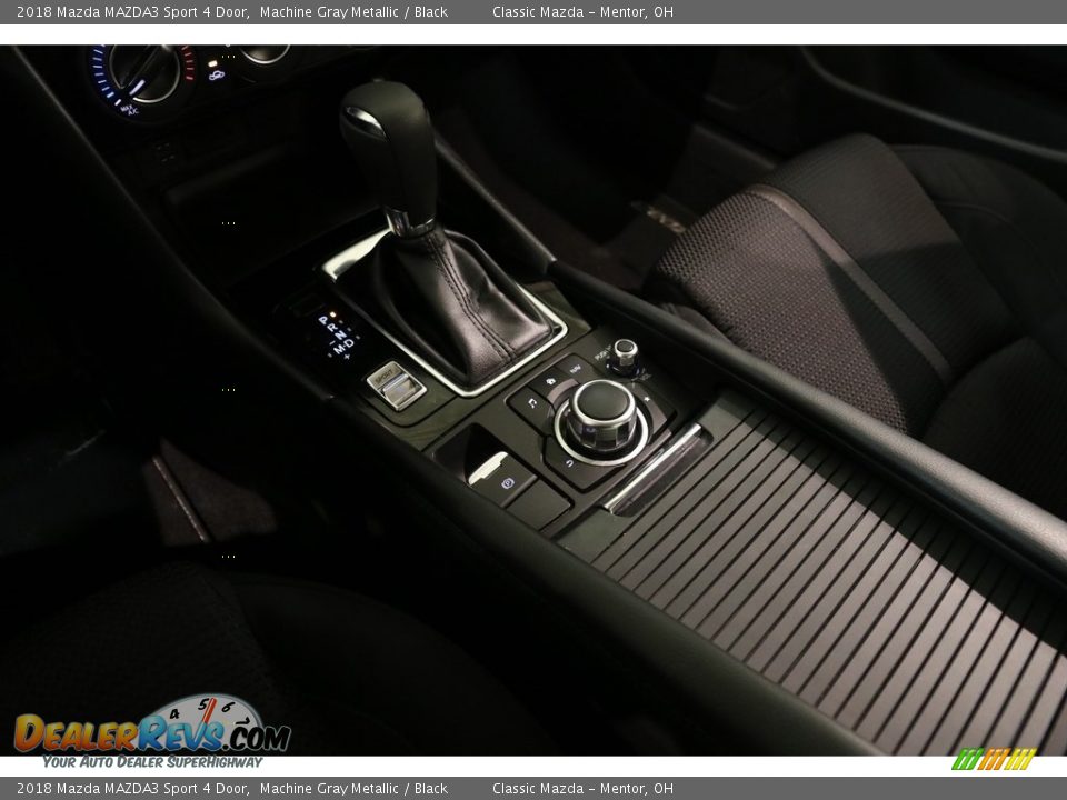 2018 Mazda MAZDA3 Sport 4 Door Machine Gray Metallic / Black Photo #11