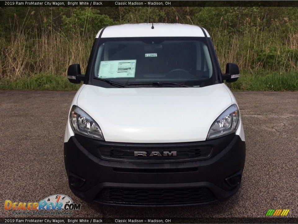 2019 Ram ProMaster City Wagon Bright White / Black Photo #2