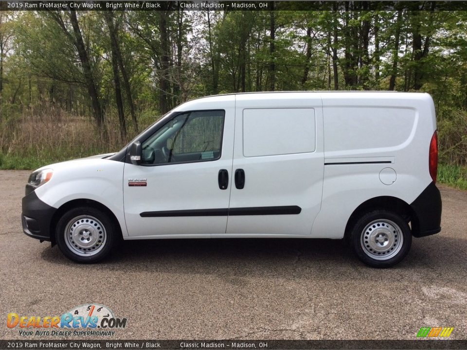2019 Ram ProMaster City Wagon Bright White / Black Photo #3