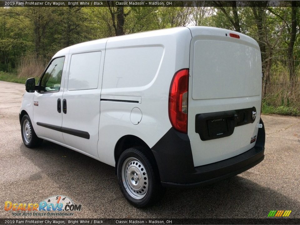 2019 Ram ProMaster City Wagon Bright White / Black Photo #4