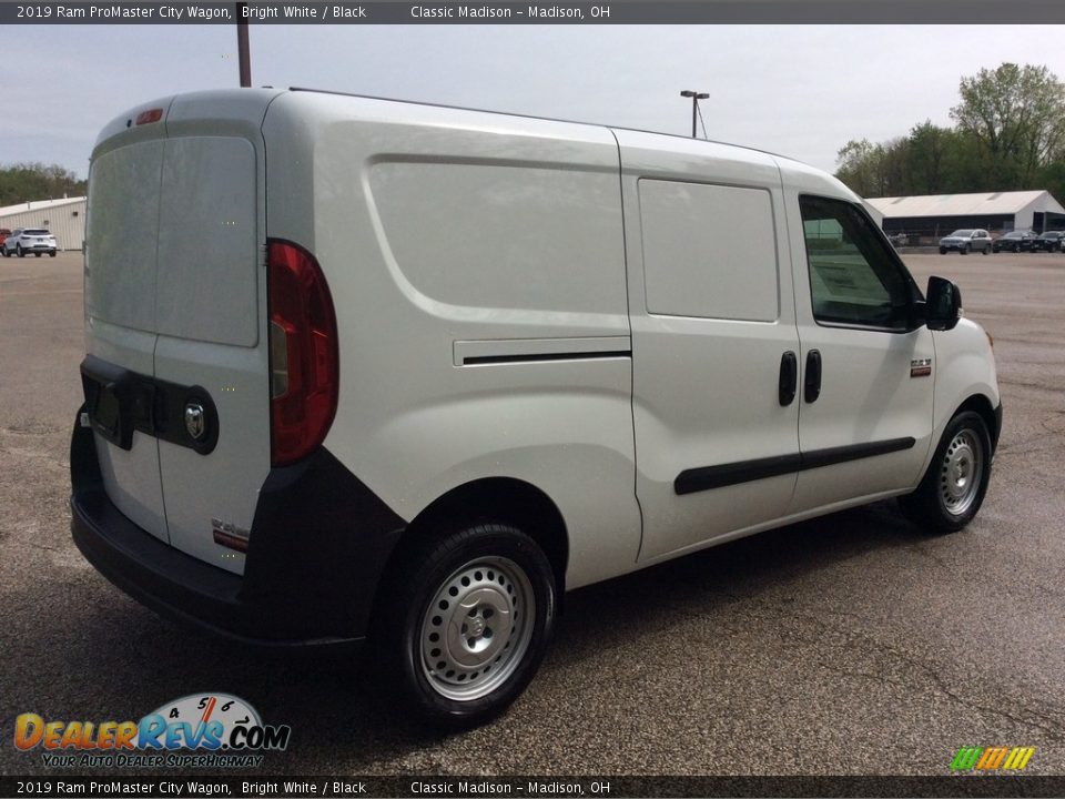 2019 Ram ProMaster City Wagon Bright White / Black Photo #7