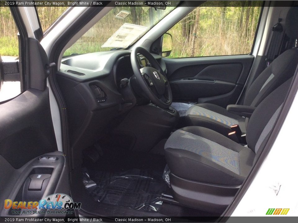2019 Ram ProMaster City Wagon Bright White / Black Photo #10