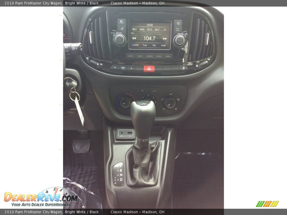 2019 Ram ProMaster City Wagon Bright White / Black Photo #14