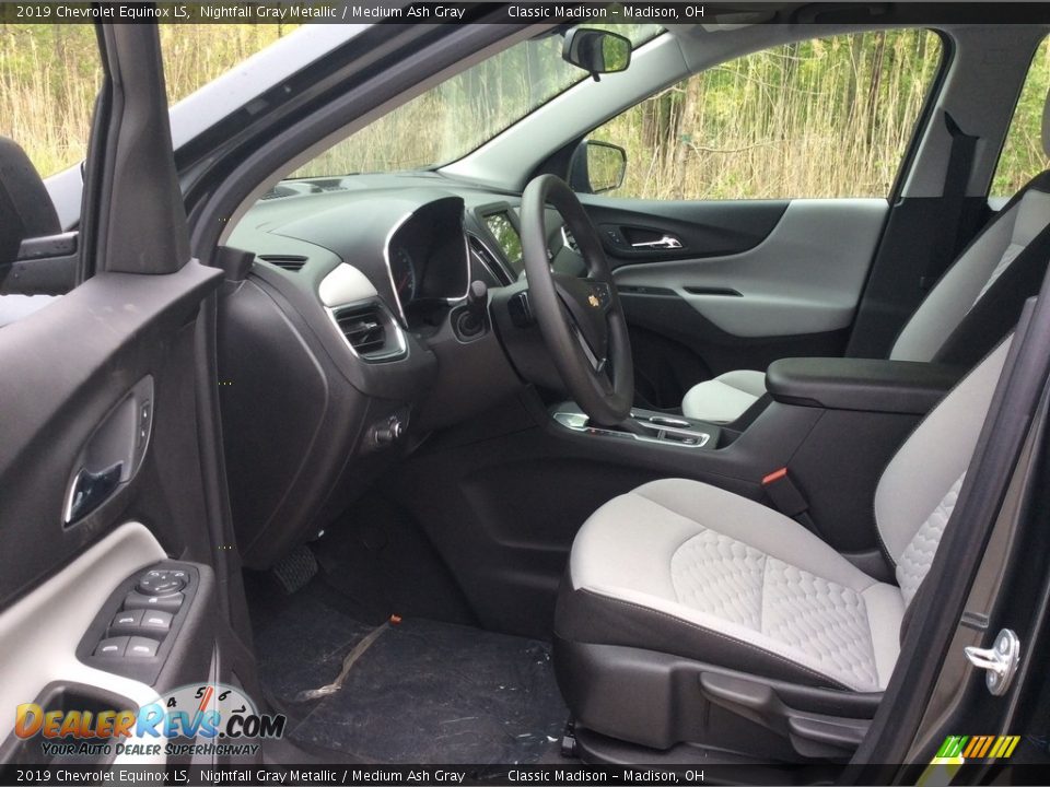 2019 Chevrolet Equinox LS Nightfall Gray Metallic / Medium Ash Gray Photo #9