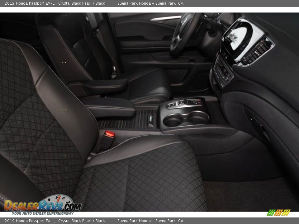 2019 Honda Passport EX-L Crystal Black Pearl / Black Photo #30
