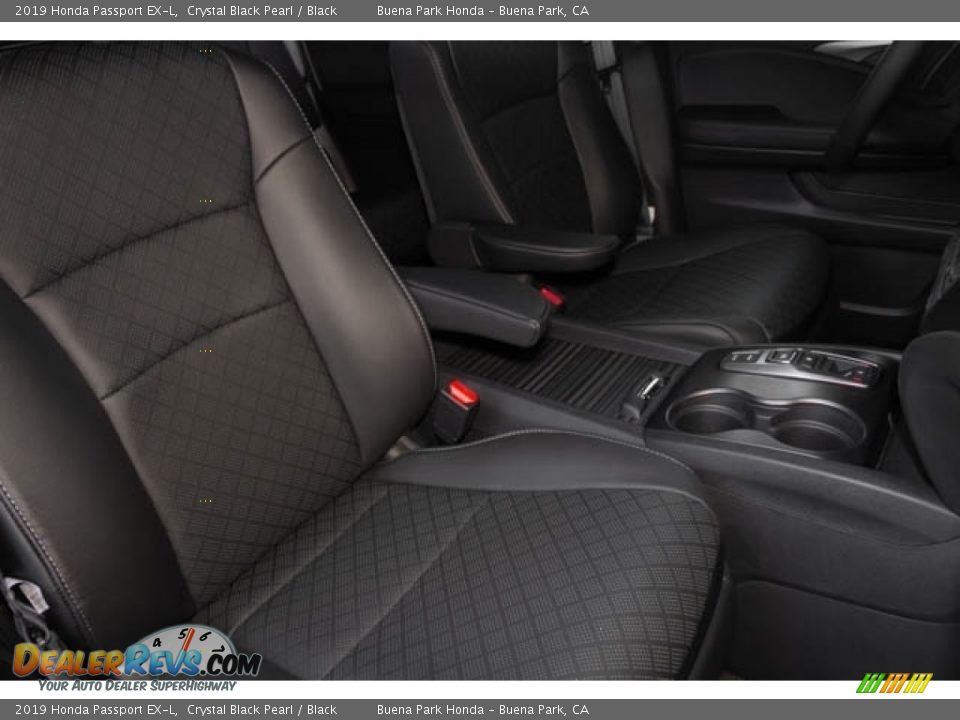 2019 Honda Passport EX-L Crystal Black Pearl / Black Photo #31