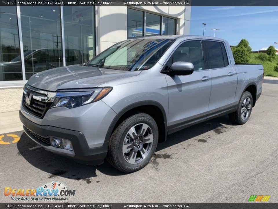 2019 Honda Ridgeline RTL-E AWD Lunar Silver Metallic / Black Photo #2