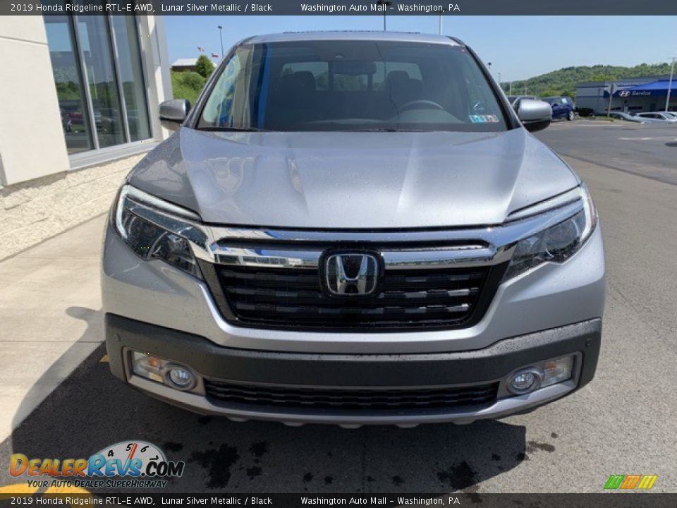 2019 Honda Ridgeline RTL-E AWD Lunar Silver Metallic / Black Photo #3