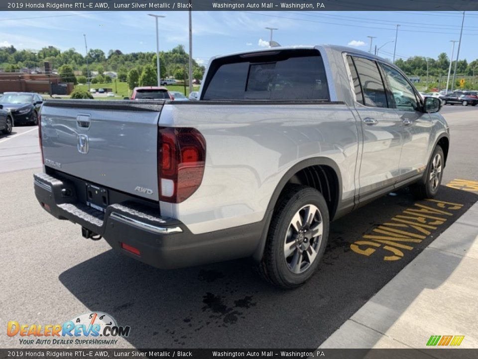 2019 Honda Ridgeline RTL-E AWD Lunar Silver Metallic / Black Photo #5