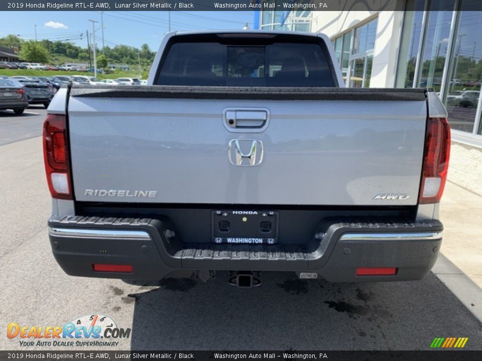 2019 Honda Ridgeline RTL-E AWD Lunar Silver Metallic / Black Photo #6
