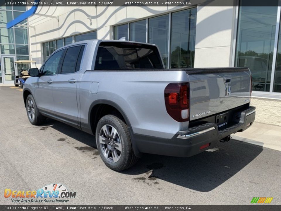 2019 Honda Ridgeline RTL-E AWD Lunar Silver Metallic / Black Photo #7