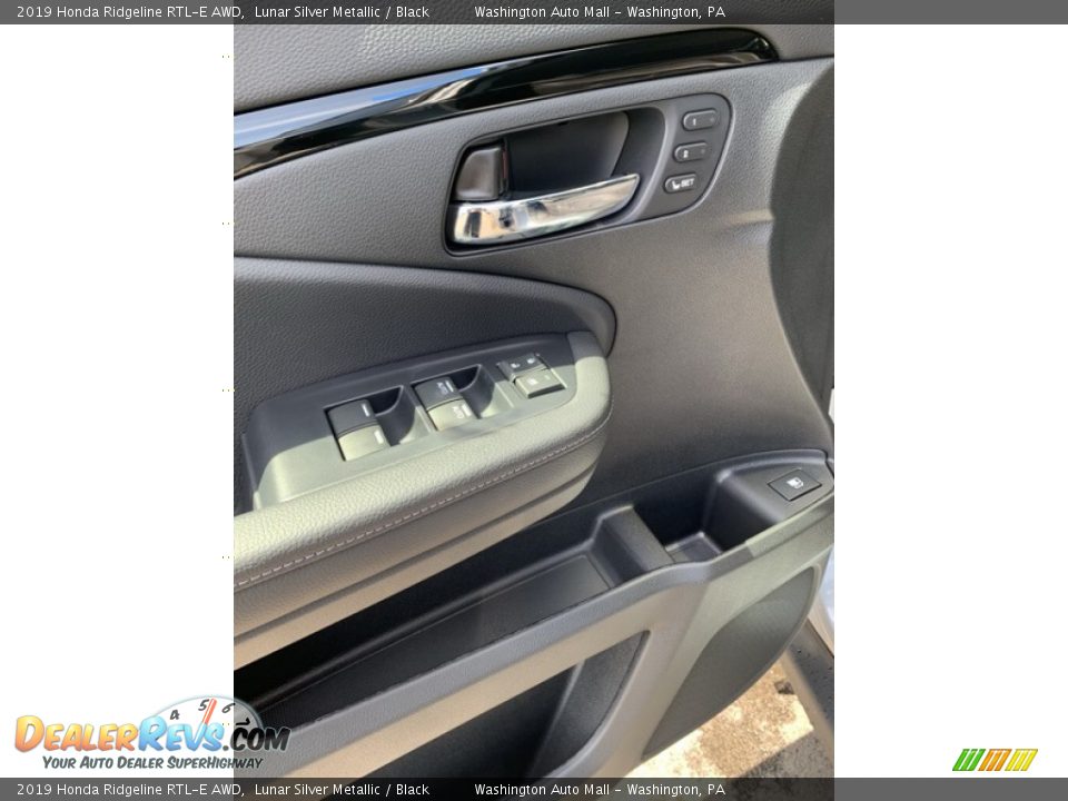 2019 Honda Ridgeline RTL-E AWD Lunar Silver Metallic / Black Photo #11