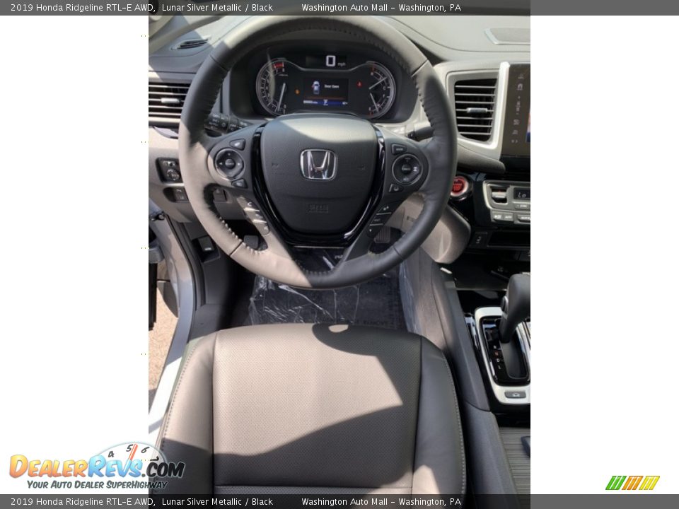 2019 Honda Ridgeline RTL-E AWD Lunar Silver Metallic / Black Photo #13