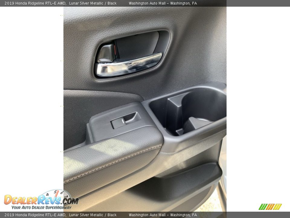 2019 Honda Ridgeline RTL-E AWD Lunar Silver Metallic / Black Photo #16