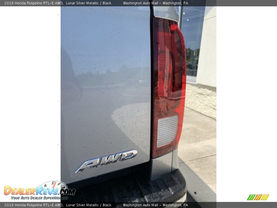 2019 Honda Ridgeline RTL-E AWD Lunar Silver Metallic / Black Photo #21
