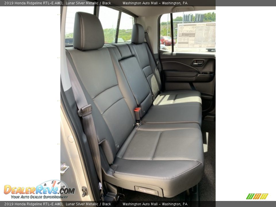 2019 Honda Ridgeline RTL-E AWD Lunar Silver Metallic / Black Photo #23