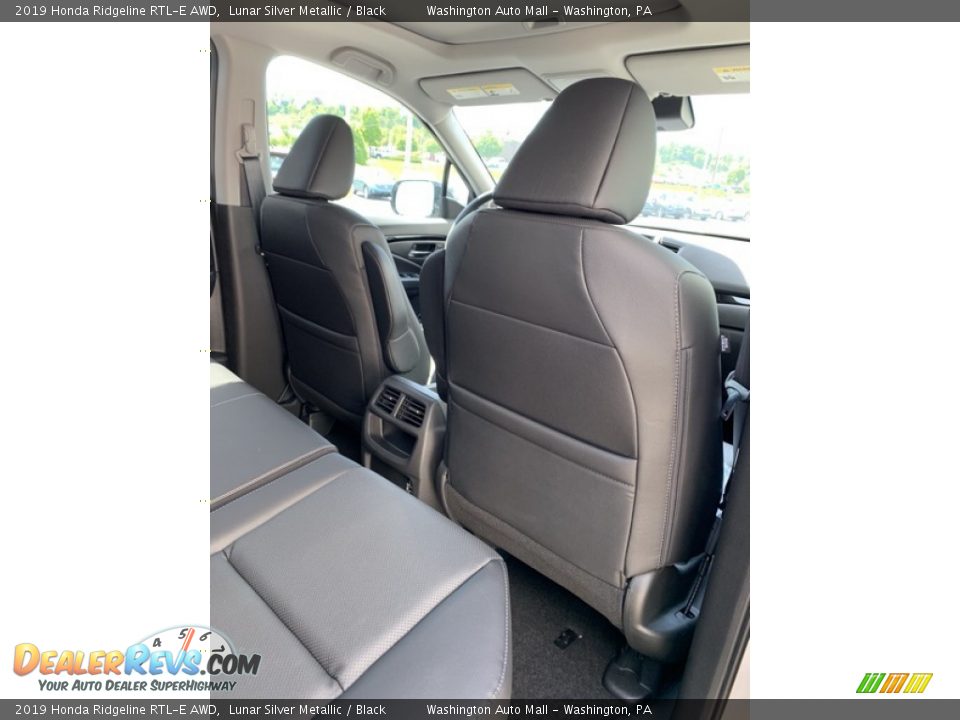 2019 Honda Ridgeline RTL-E AWD Lunar Silver Metallic / Black Photo #24