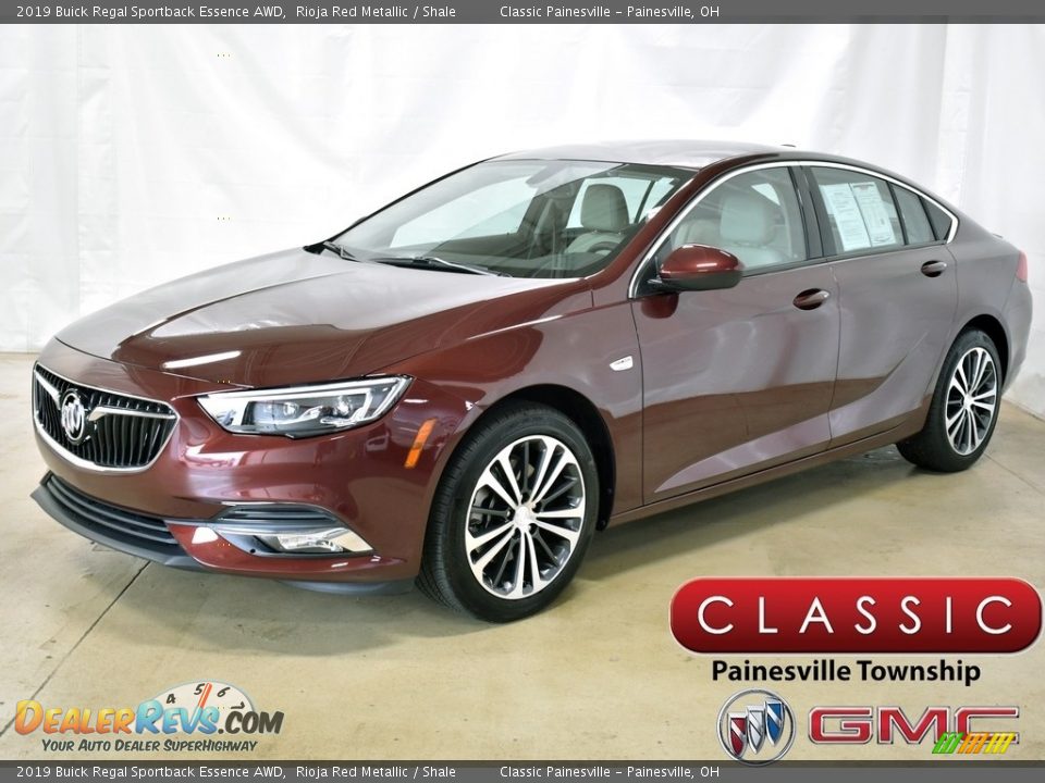 2019 Buick Regal Sportback Essence AWD Rioja Red Metallic / Shale Photo #1