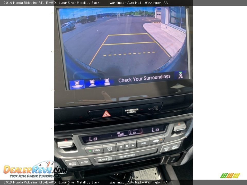 2019 Honda Ridgeline RTL-E AWD Lunar Silver Metallic / Black Photo #31